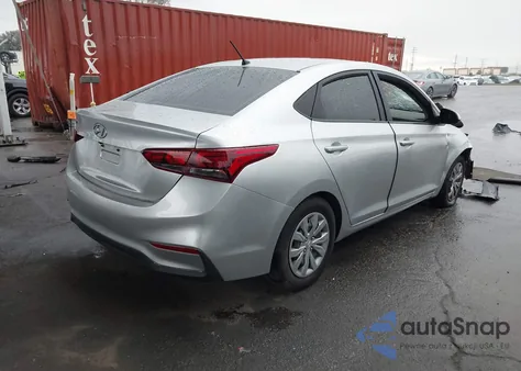 2021 Hyundai Accent Se from USA, damaged, VIN 3KPC24A66ME128449